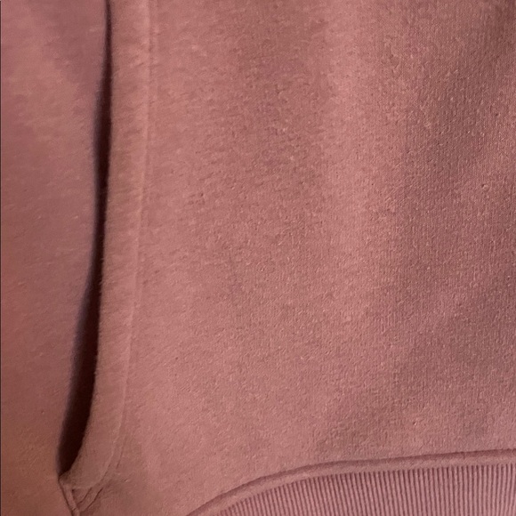 Athleta Mauve Hoodie size M with hood and draw string - Picture 5 of 9